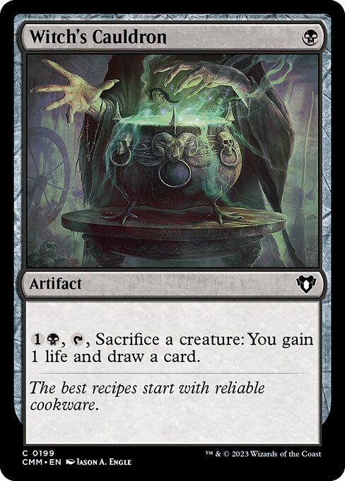 Witch's Cauldron - Commander Masters Magic card