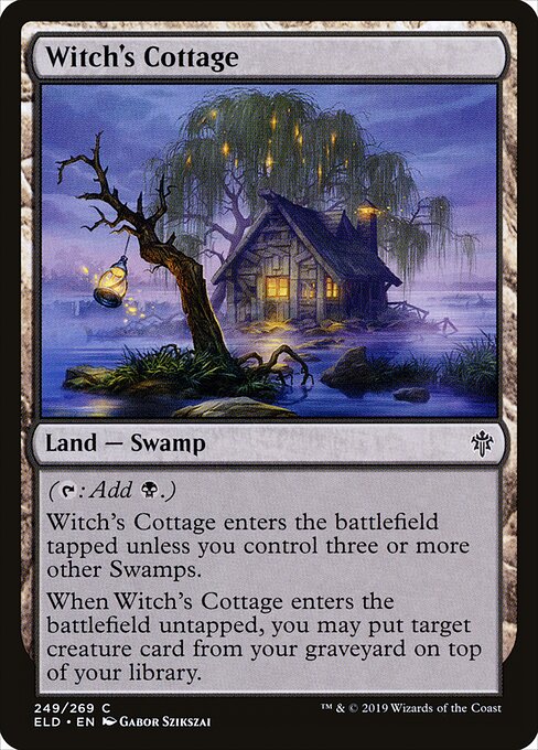 Witch's Cottage - Throne of Eldraine Magic card
