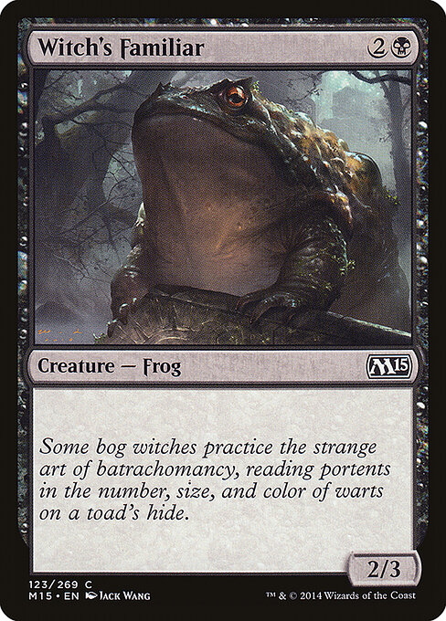 Witch's Familiar - Magic 2015 Magic card