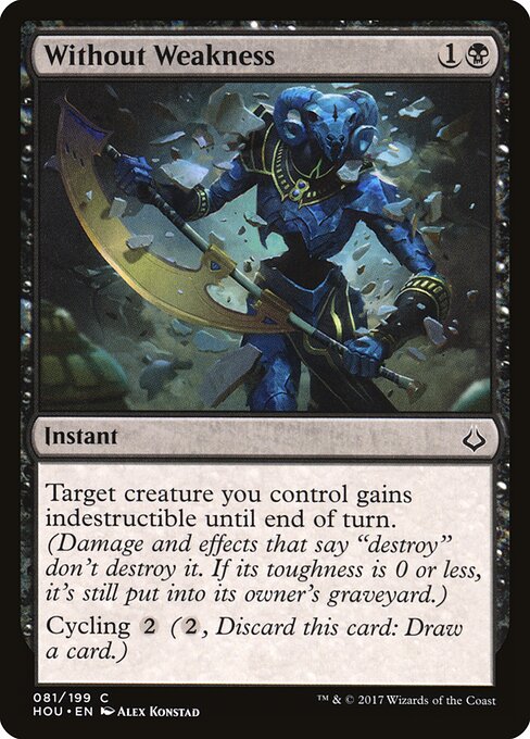 Without Weakness - Hour of Devastation Magic card