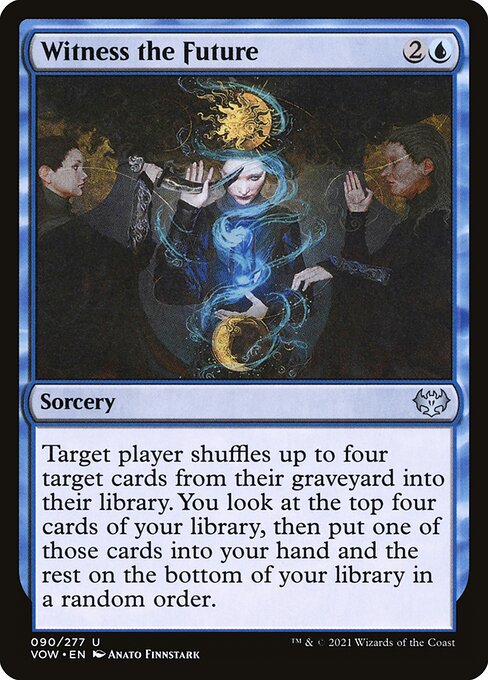 Witness the Future - Innistrad: Crimson Vow Magic card
