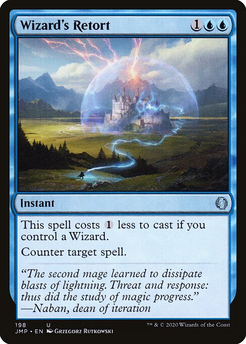 Wizard's Retort - Jumpstart Magic card