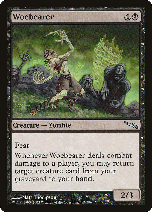 Woebearer - Mirrodin Magic card