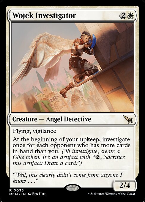 Wojek Investigator - Murders at Karlov Manor Magic card
