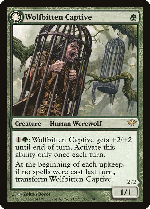 Wolfbitten Captive // Krallenhorde Killer - Dark Ascension Magic card