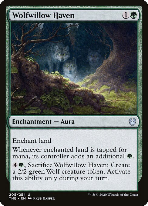 Wolfwillow Haven - Theros Beyond Death Magic card