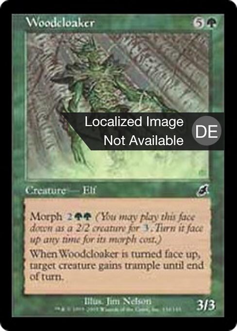 Mantobosco (Woodcloaker) - Scourge (#134) - Illustrated by Jim Nelson - Magic: The Gathering Card