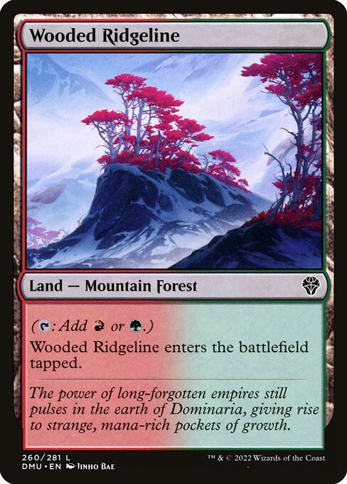 Wooded Ridgeline - Dominaria United Magic card