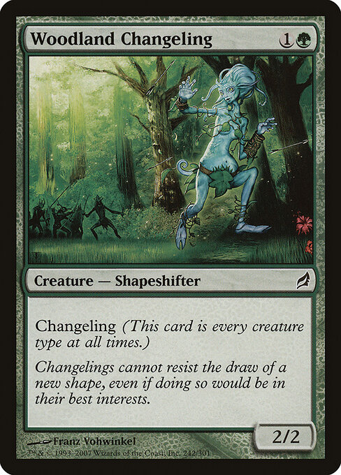Woodland Changeling - Lorwyn Magic card