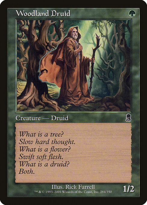 Woodland Druid - Odyssey Magic card