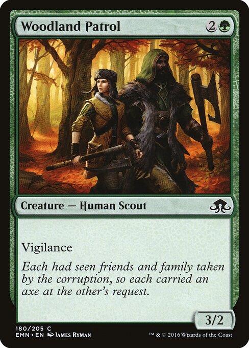 Woodland Patrol - Eldritch Moon Magic card