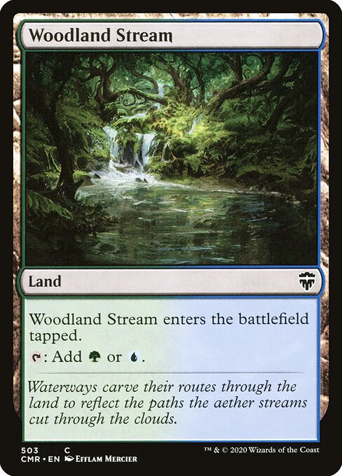Woodland Stream - Commander Legends Magic card