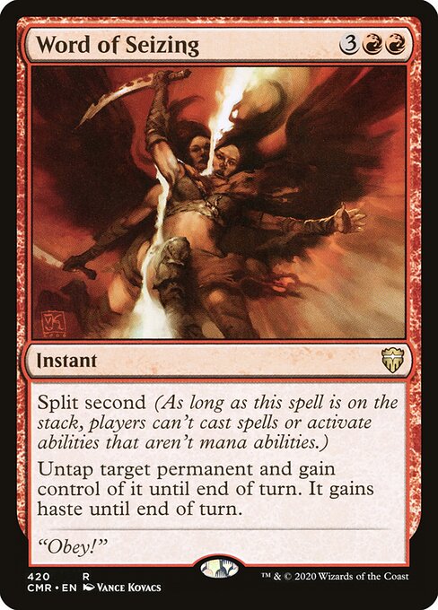 Word of Seizing - Commander Legends Magic card