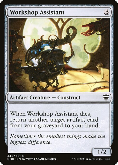 Workshop Assistant - Commander Legends Magic card