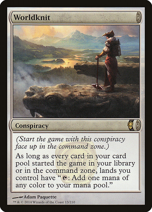 Worldknit - Conspiracy Magic card