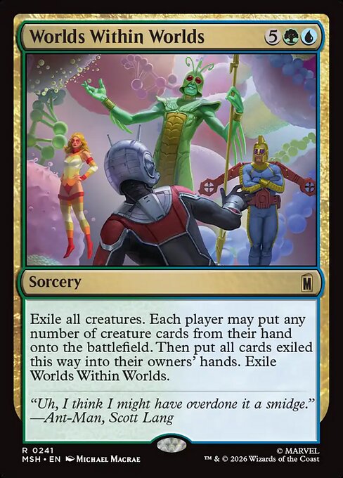 Worlds Within Worlds - Marvel Super Heroes Magic card