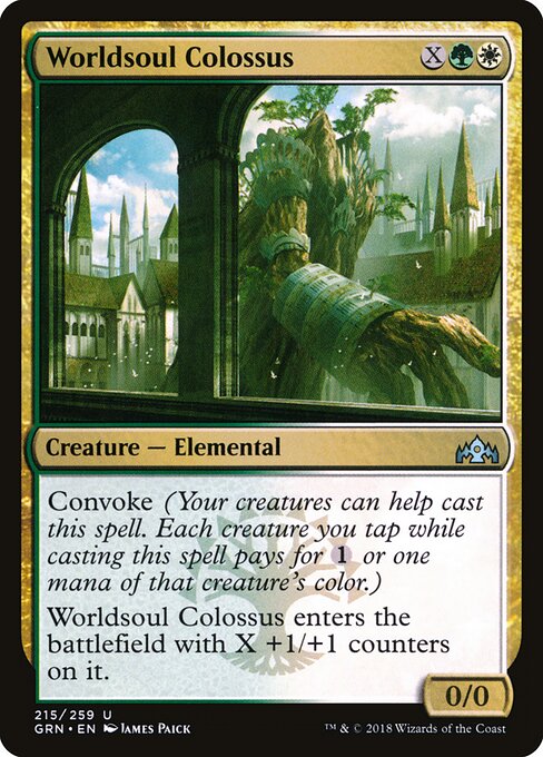 Worldsoul Colossus - Guilds of Ravnica Magic card