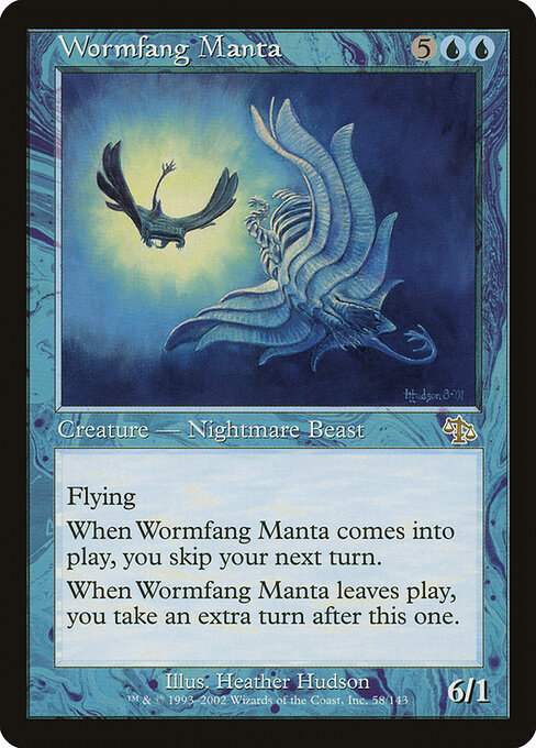 Wormfang Manta - Judgment Magic card