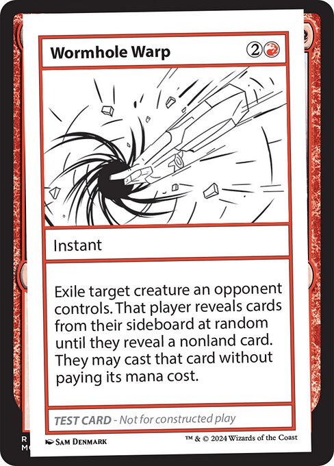Wormhole Warp - Mystery Booster 2 Magic card