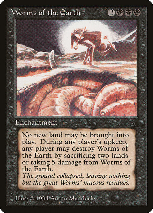 Worms of the Earth - The Dark Magic card