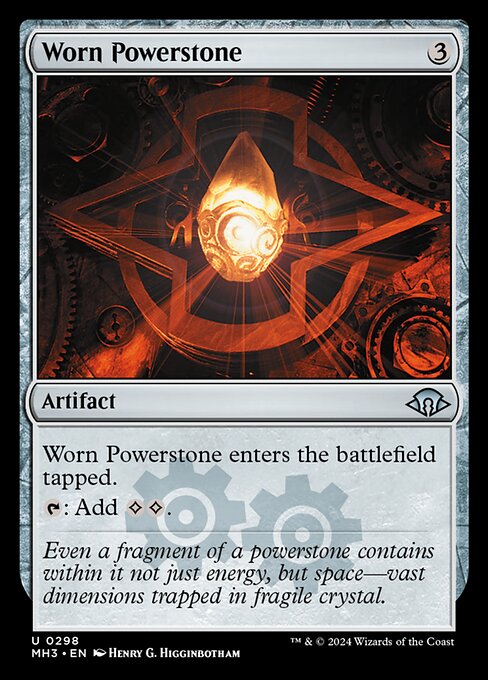 Worn Powerstone - Modern Horizons 3 Magic card