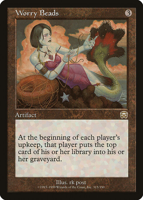 Worry Beads - Mercadian Masques Magic card