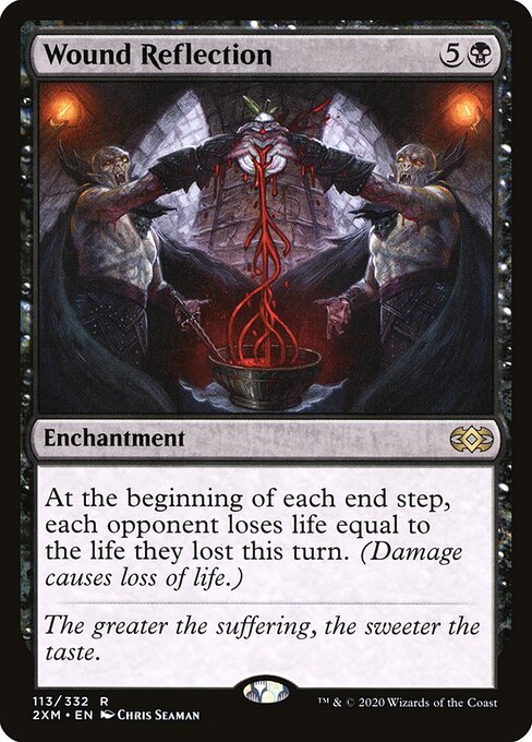 Wound Reflection - Double Masters Magic card