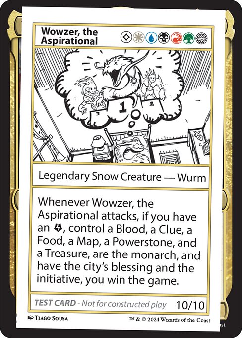 Wowzer, the Aspirational - Mystery Booster 2 Magic card