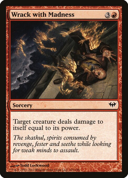 Wrack with Madness - Dark Ascension Magic card