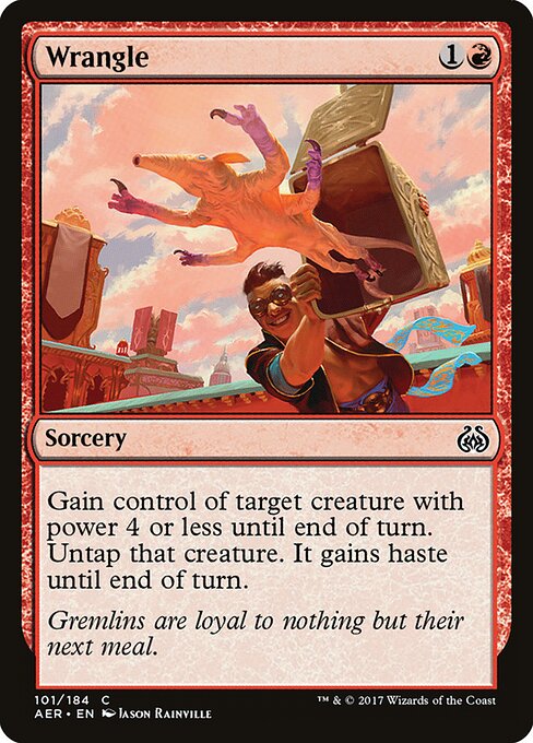 Wrangle - Aether Revolt Magic card