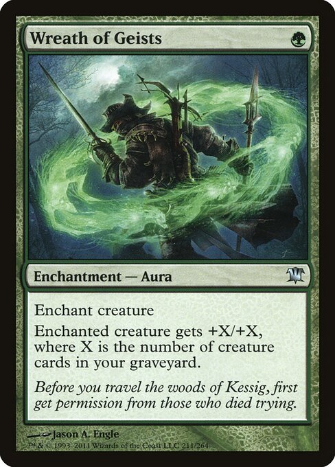 Wreath of Geists - Innistrad Magic card