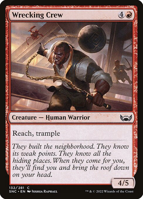 Wrecking Crew - Streets of New Capenna Magic card