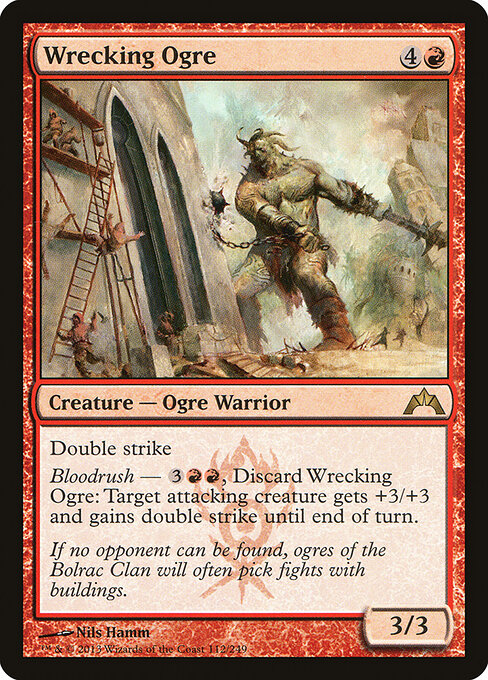 Wrecking Ogre - Gatecrash Magic card