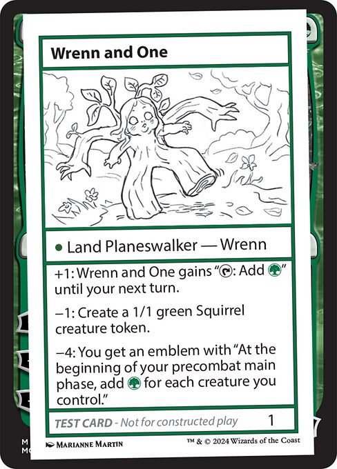 Wrenn and One - Mystery Booster 2 Magic card