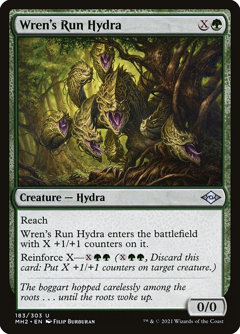 Wren's Run Hydra - Modern Horizons 2 Magic card