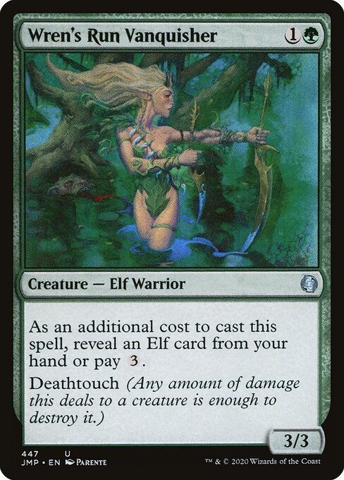 Wren's Run Vanquisher - Jumpstart (#447) - Illustrated by Paolo Parente - Magic: The Gathering Card