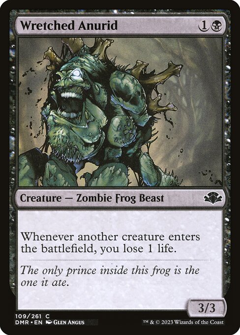 Wretched Anurid - Dominaria Remastered (#109) - Illustrated by Glen Angus - Magic: The Gathering Card