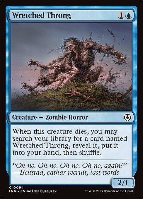 Wretched Throng - Innistrad Remastered Magic card
