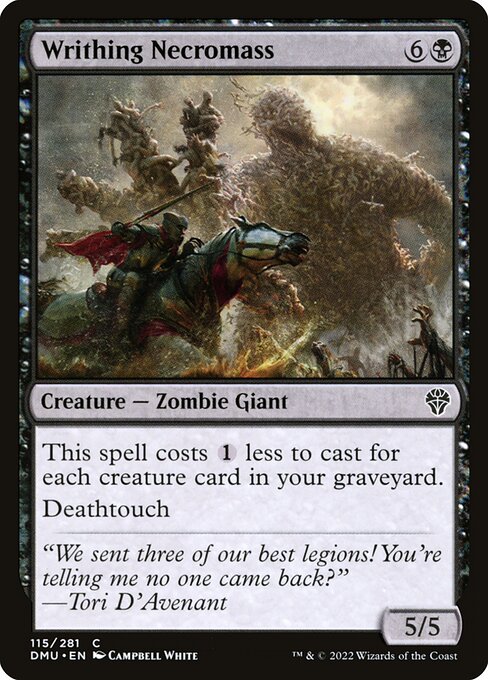 Writhing Necromass - Dominaria United Magic card