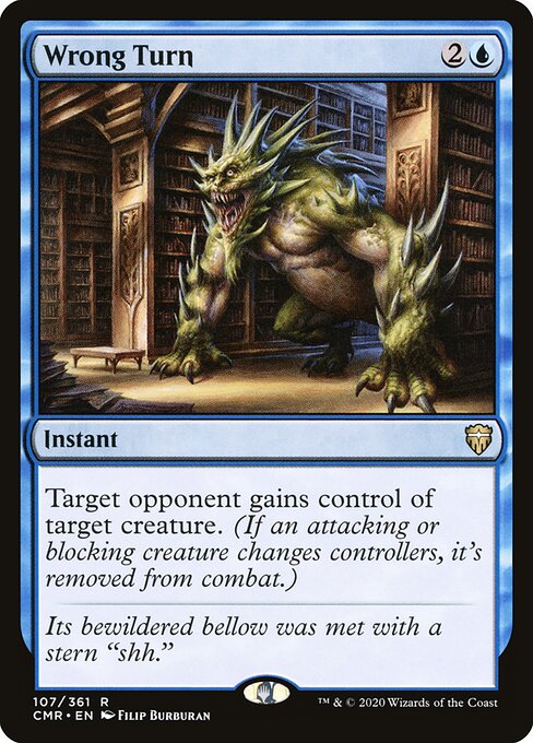 Wrong Turn - Commander Legends Magic card