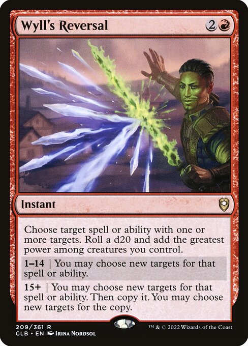 Wyll's Reversal - Commander Legends: Battle for Baldur's Gate Magic card