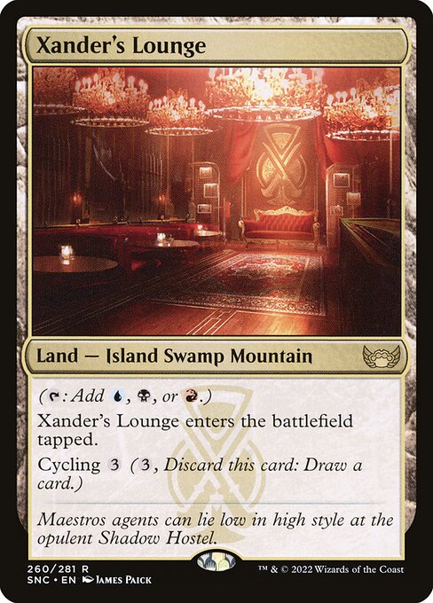 Xander's Lounge - Streets of New Capenna Magic card