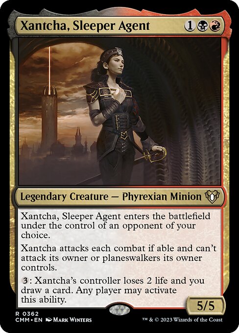 Xantcha, Sleeper Agent - Commander Masters Magic card