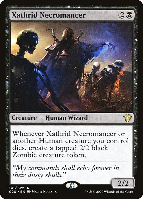 Xathrid Necromancer - Commander 2020 Magic card