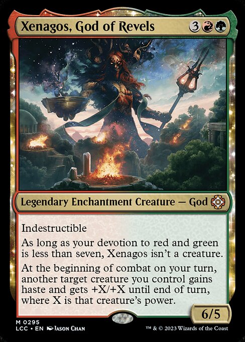 Xenagos, God of Revels - The Lost Caverns of Ixalan Commander Magic card