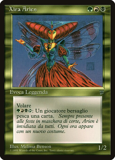 Xira Arien - Legends (#270) - Illustrated by Melissa A. Benson - Magic: The Gathering Card