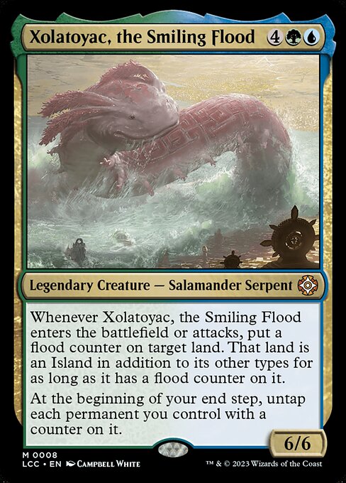 Xolatoyac, the Smiling Flood - The Lost Caverns of Ixalan Commander Magic card