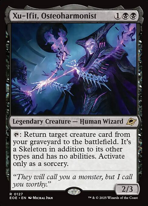 Xu-Ifit, Osteoharmonist - Edge of Eternities Magic card