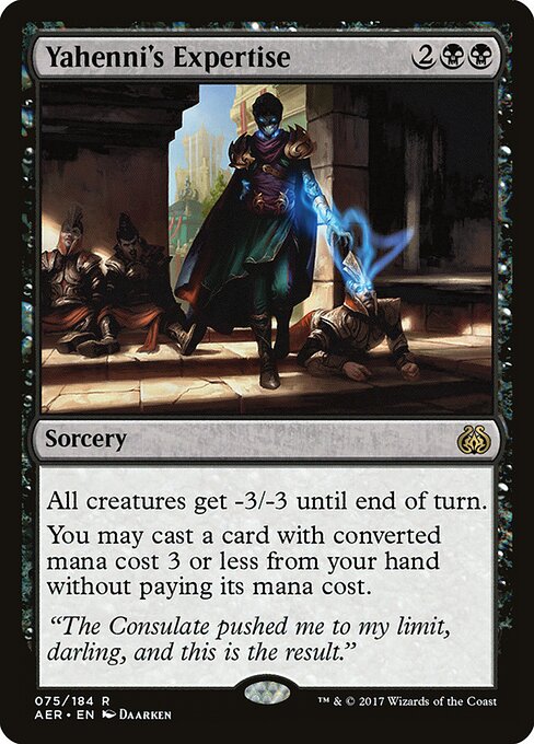 Yahenni's Expertise - Aether Revolt Magic card