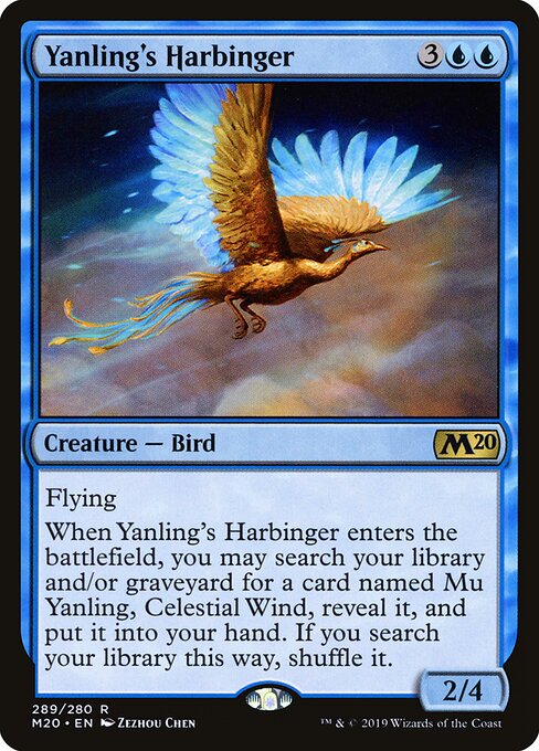 Yanling's Harbinger - Core Set 2020 Magic card